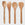 Public Goods Wooden Cooking Utensils | Spatula Set Made With Organic Acacia Wood